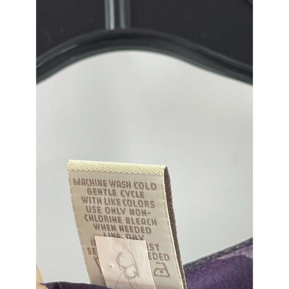 Norton McNaughton Purple Floral Sleeveless Maxi Dress Back Tie Size Large - Picture 5 of 15